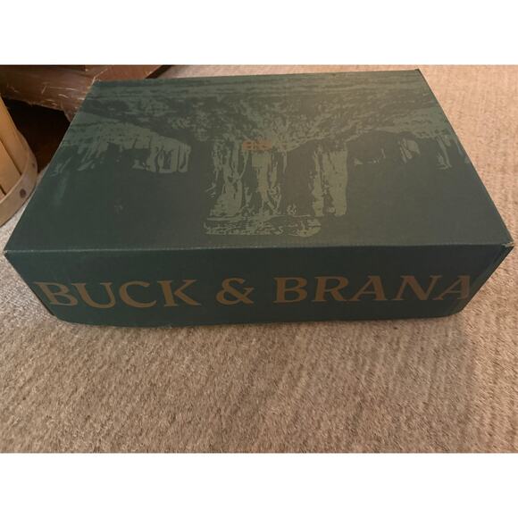 💥 NWT Buck & Brana “Omusa” Boots | Size 11 | Turquoise Distressed Leather 💥 - Picture 7 of 7